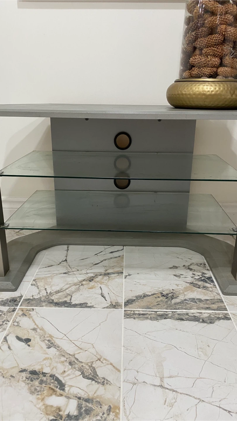 TV Stand - Metallic - 36X21X18 - photo 2