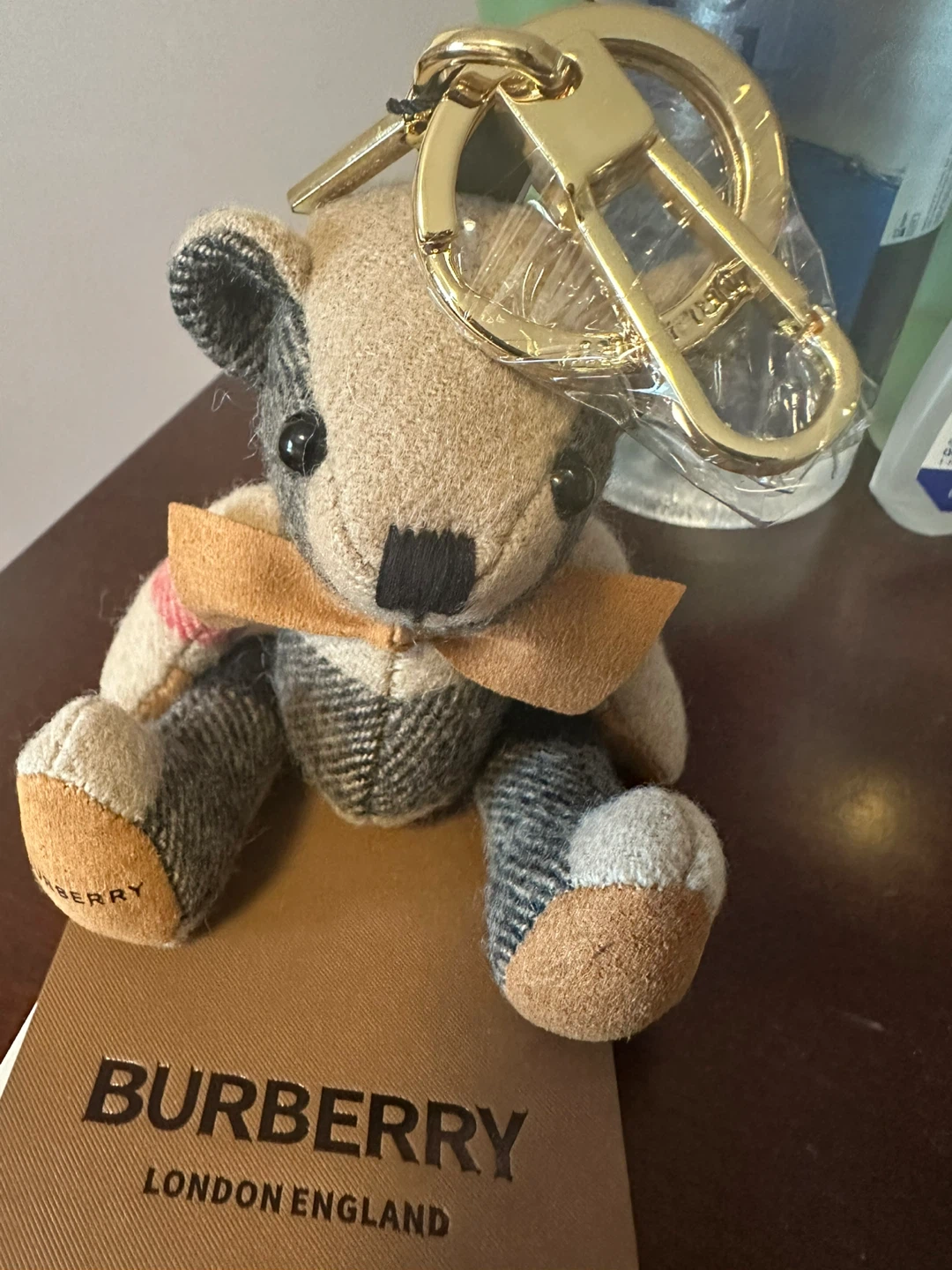 Burberry Teddy Bear Keychain - photo 2