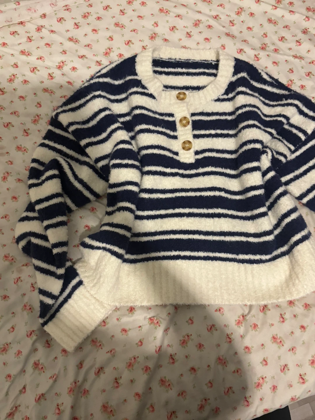 cute striped set 🤍