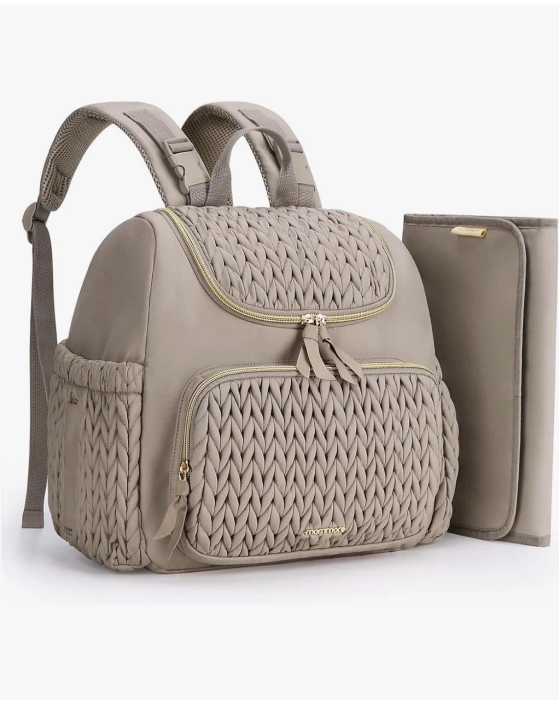 Mommore Diaper Backpack - Brown Taupe