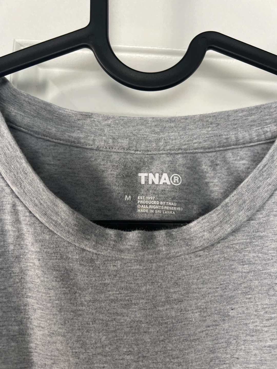 TNA Grey Cropped T-Shirt - photo 2