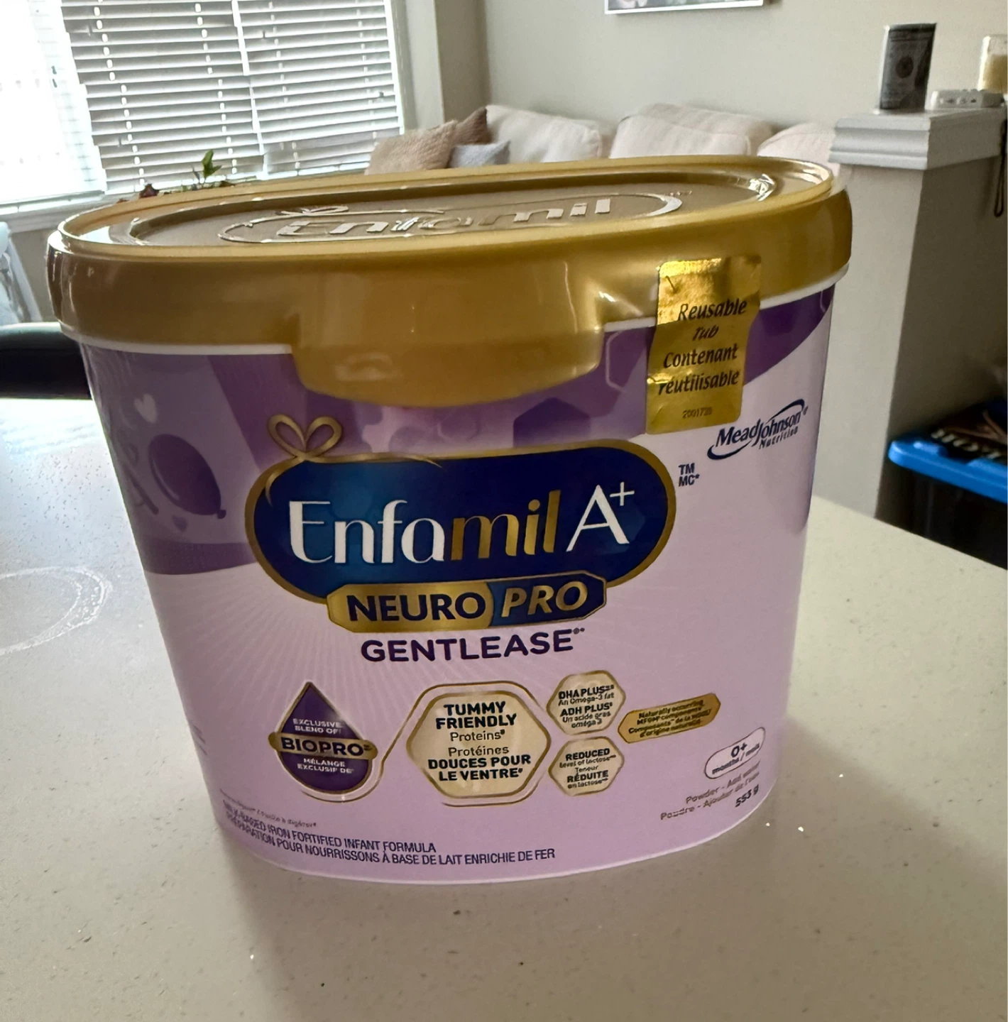 Enfamil A+ Neuro Pro Gentlease Infant Formula Powder 553g