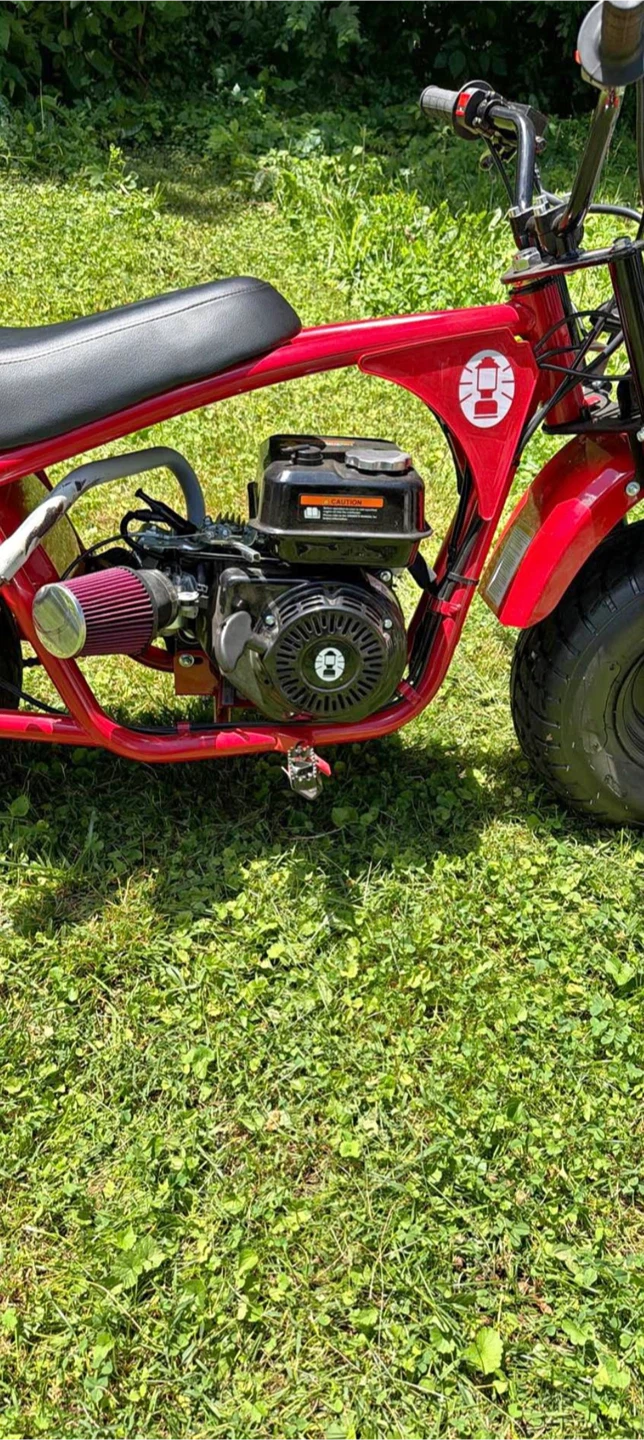 Red Mini Bike