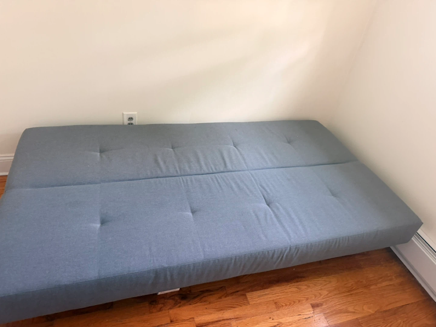 Gray Futon Sofa Bed - photo 3
