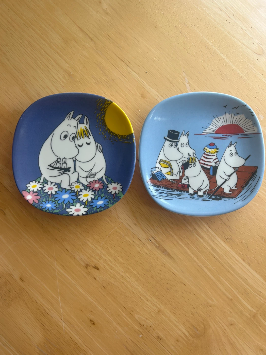 Moomin wall plates