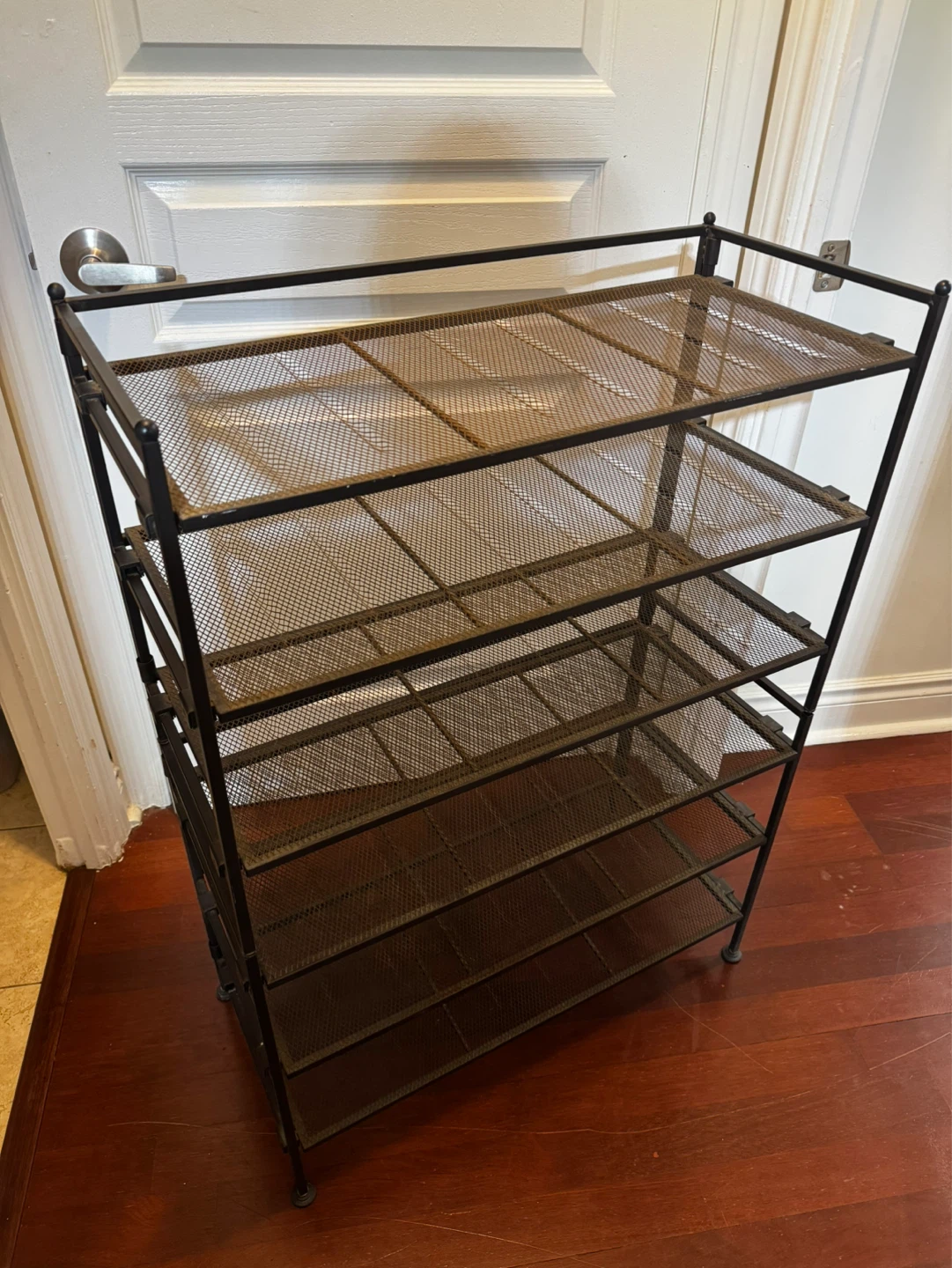 6-Tier Mesh Shoe Rack - photo 2