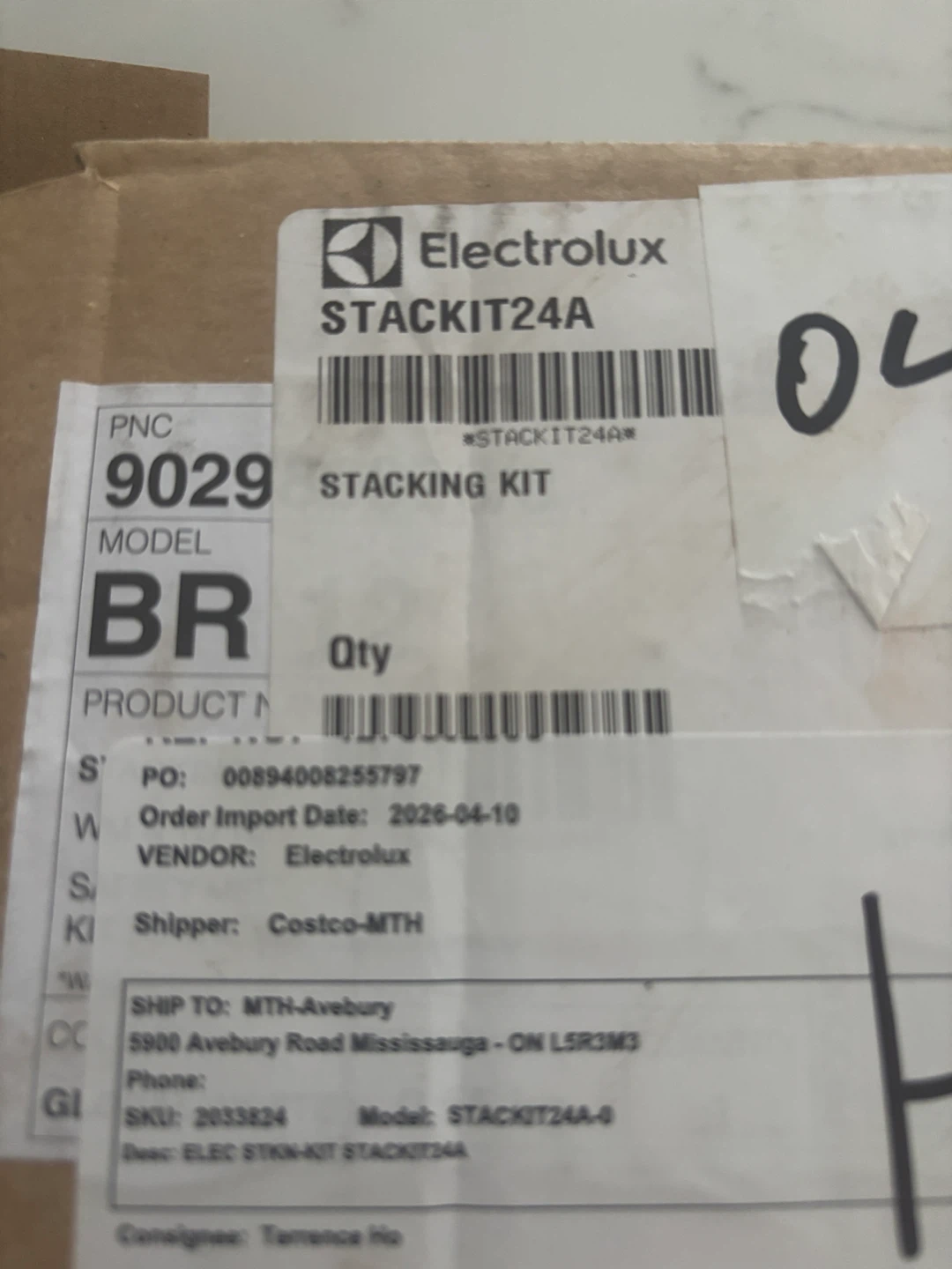 New Electrolux Euro Stacking Kit BR12 (TD 54/54 & TD 60/60) - photo 3