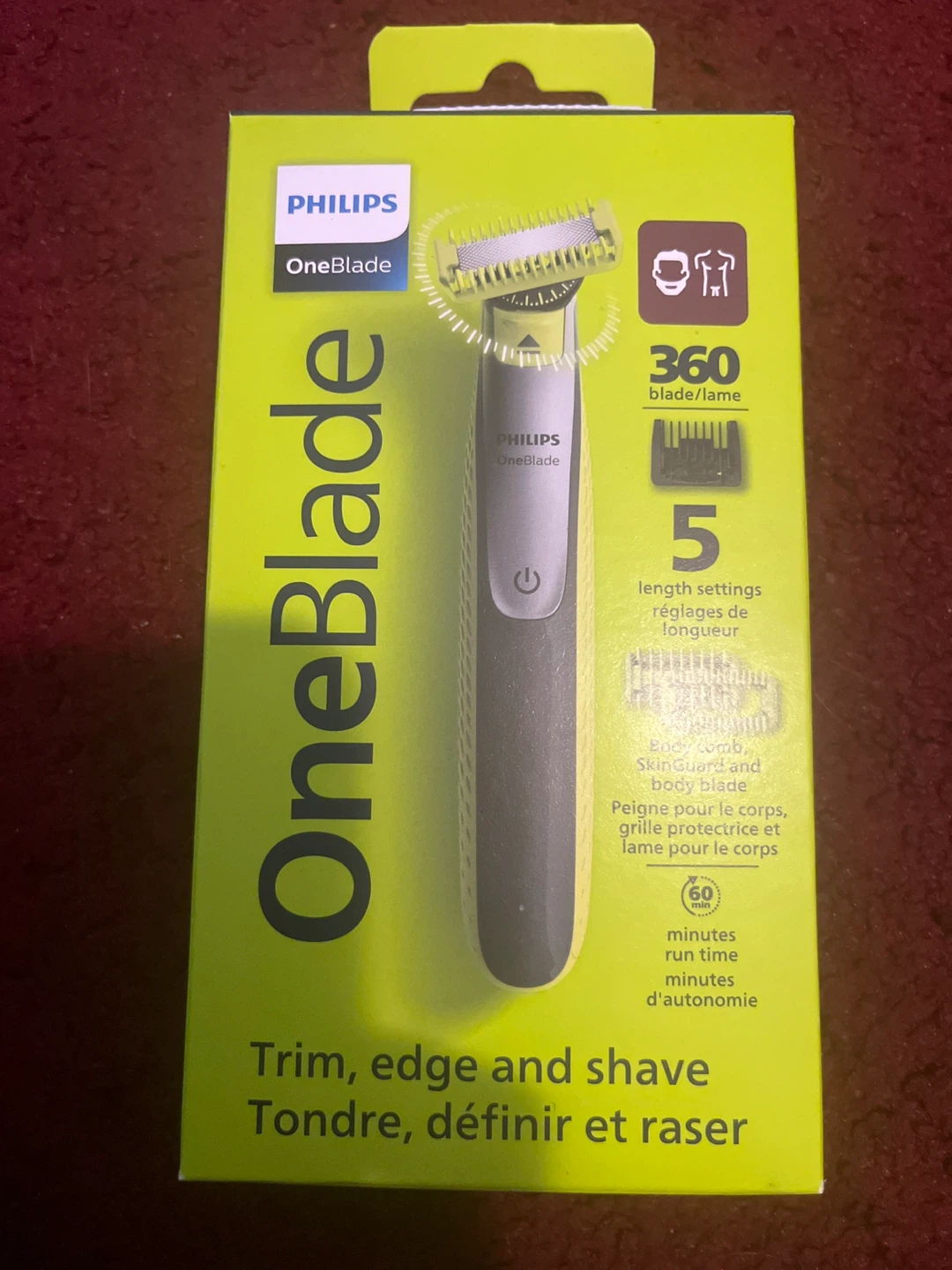 Philips OneBlade 360 Face + Body Trimmer