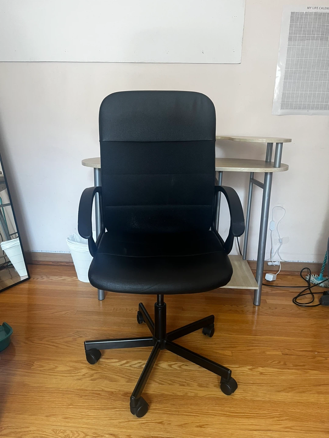 Desk + IKEA Renberget Office Chair Set - $40 - photo 5