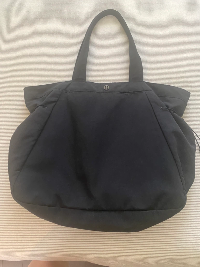 Lululemon Black Tote Bag