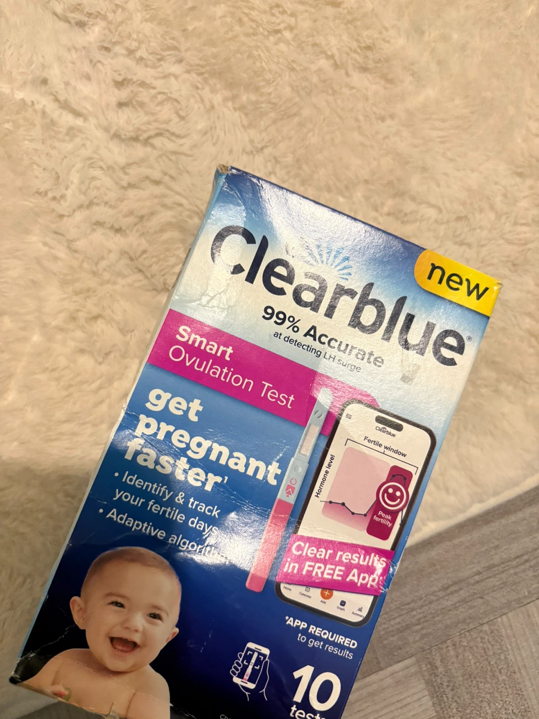 Clearblue Smart Ovulation Test Kit - 10 Tests - photo 2