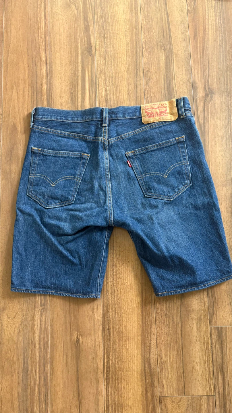 Levi's 501 Denim Shorts Men's Size 32 - photo 3