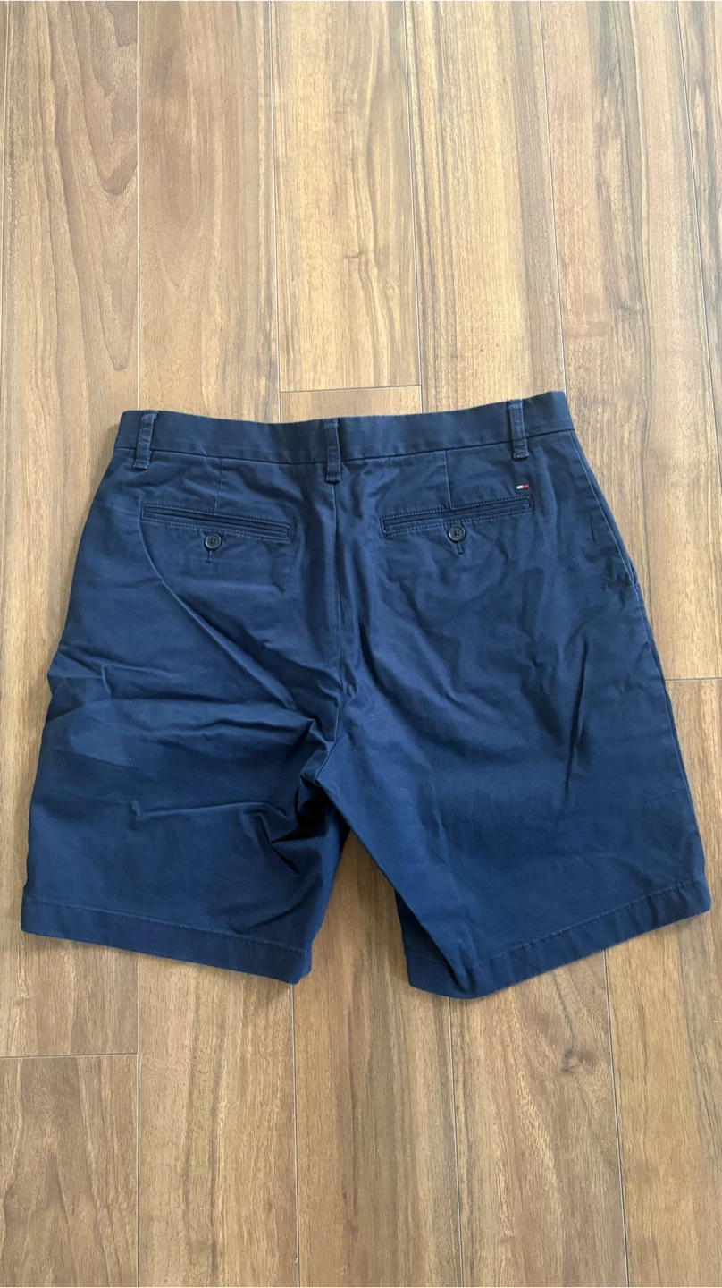 Tommy Hilfiger Men's Navy Chino Shorts - photo 2