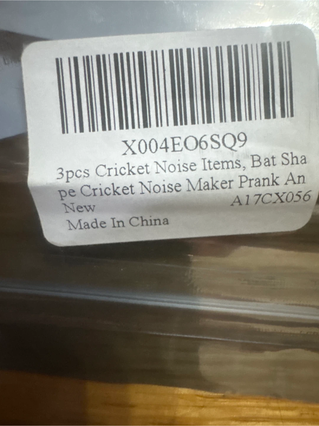 BTFO 3pcs Cricket Noise Items - photo 3