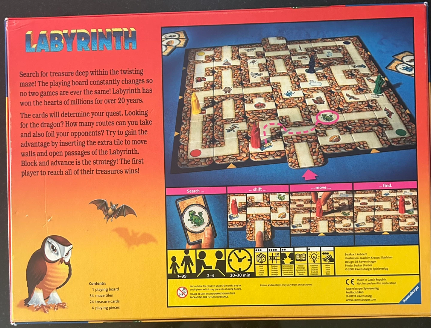 Ravensburger Labyrinth Board Game - photo 2
