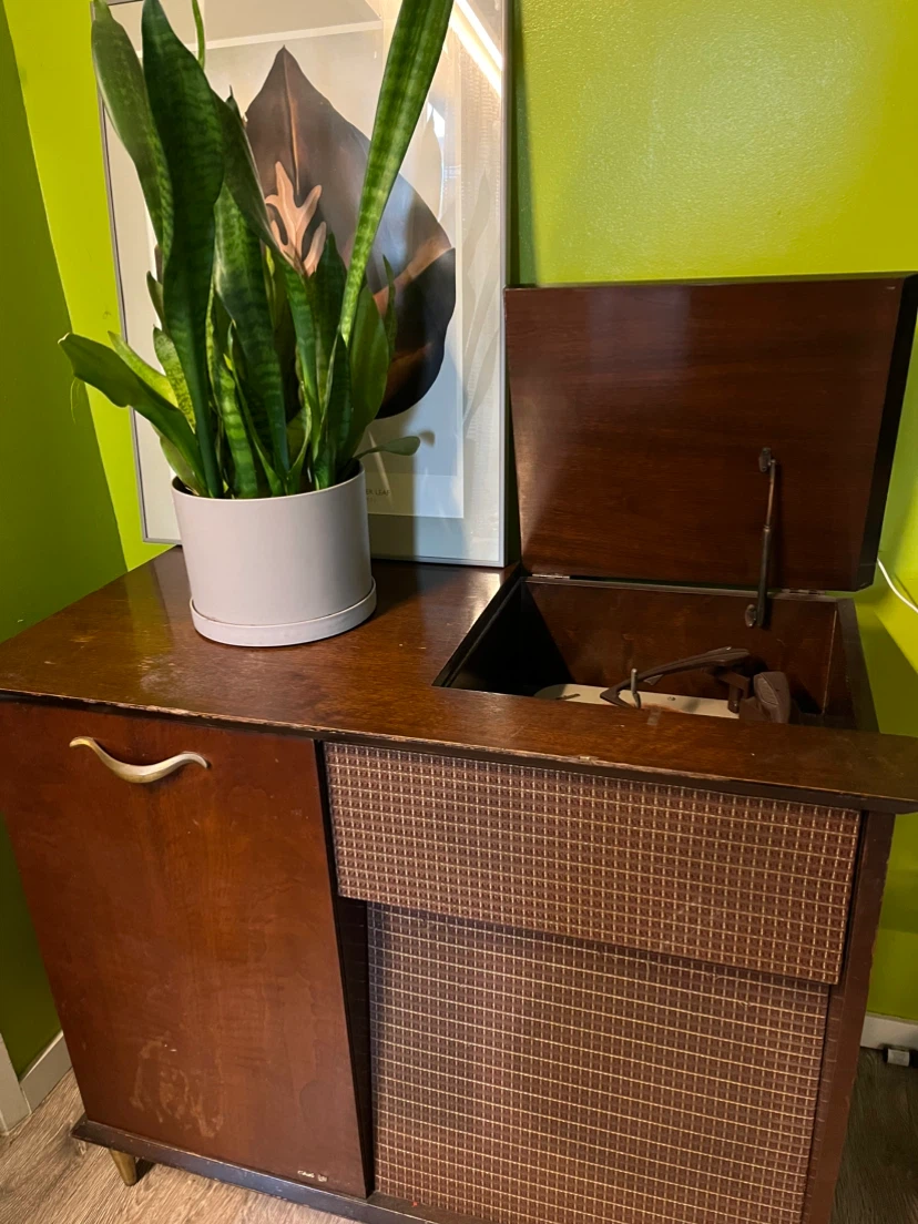 Vintage Radio/Record Player Console / Storage Cabinet - photo 2