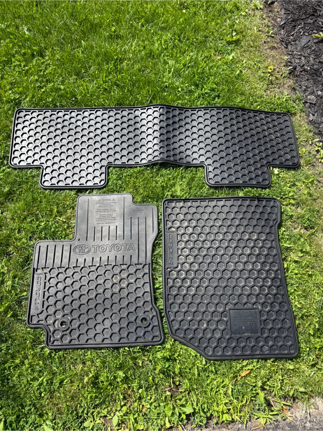 Toyota Corolla All Weather Floor Mats