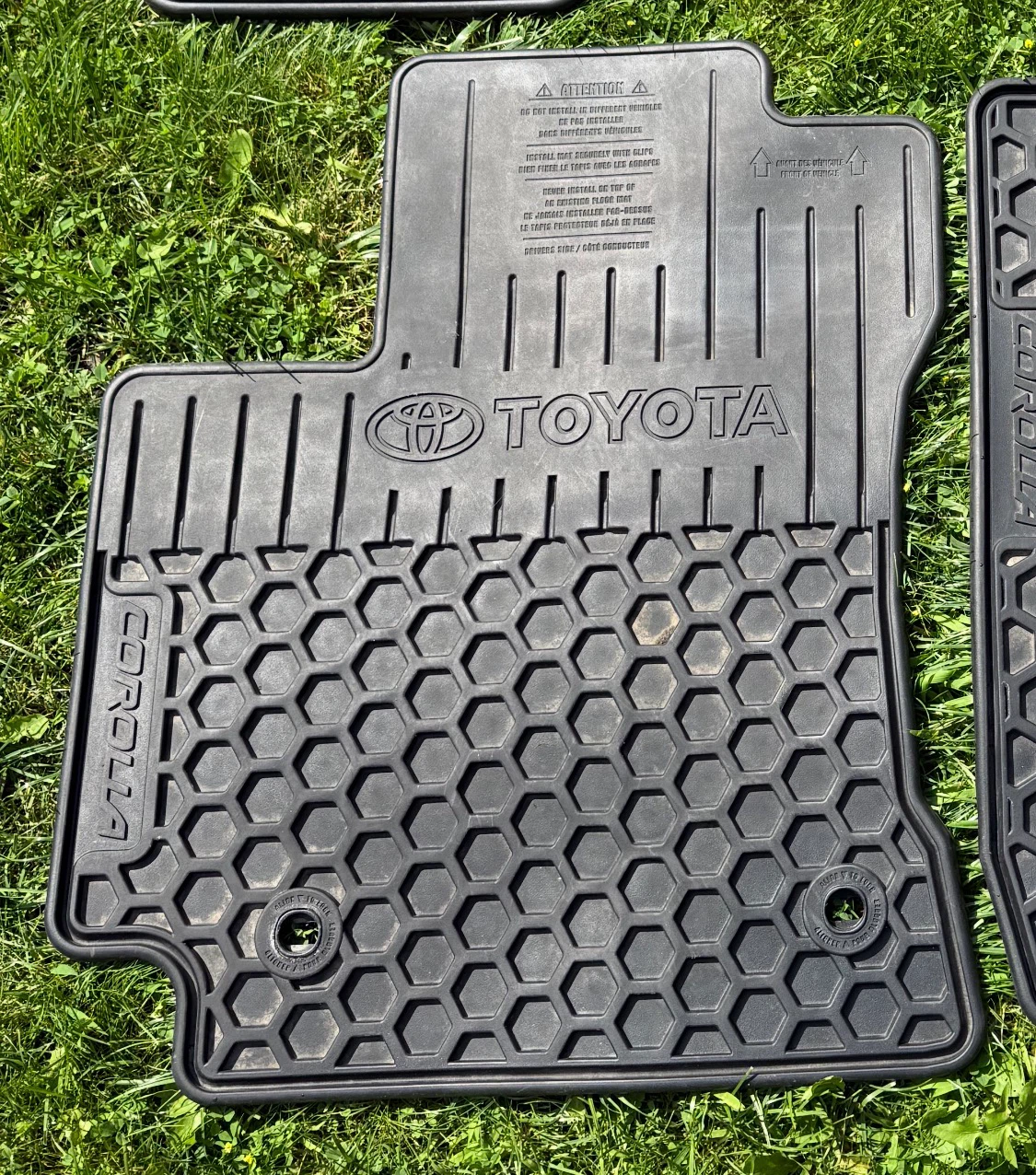 Toyota Corolla All Weather Floor Mats - photo 2