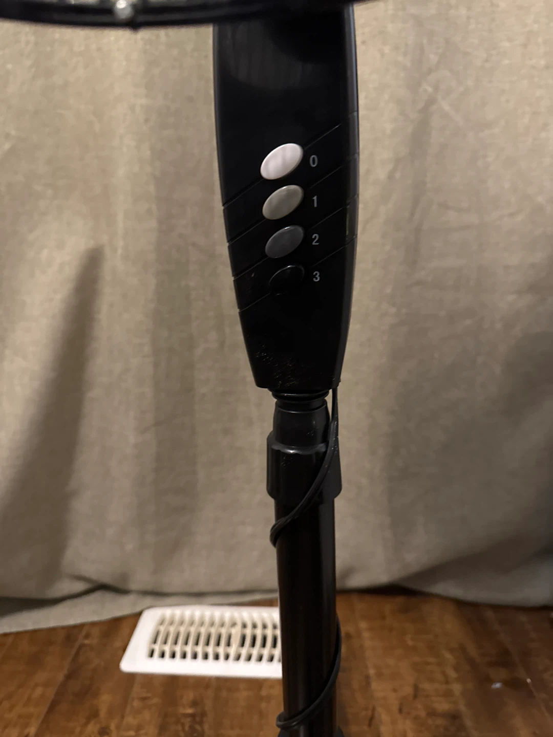For Living Black Pedestal Fan - photo 2