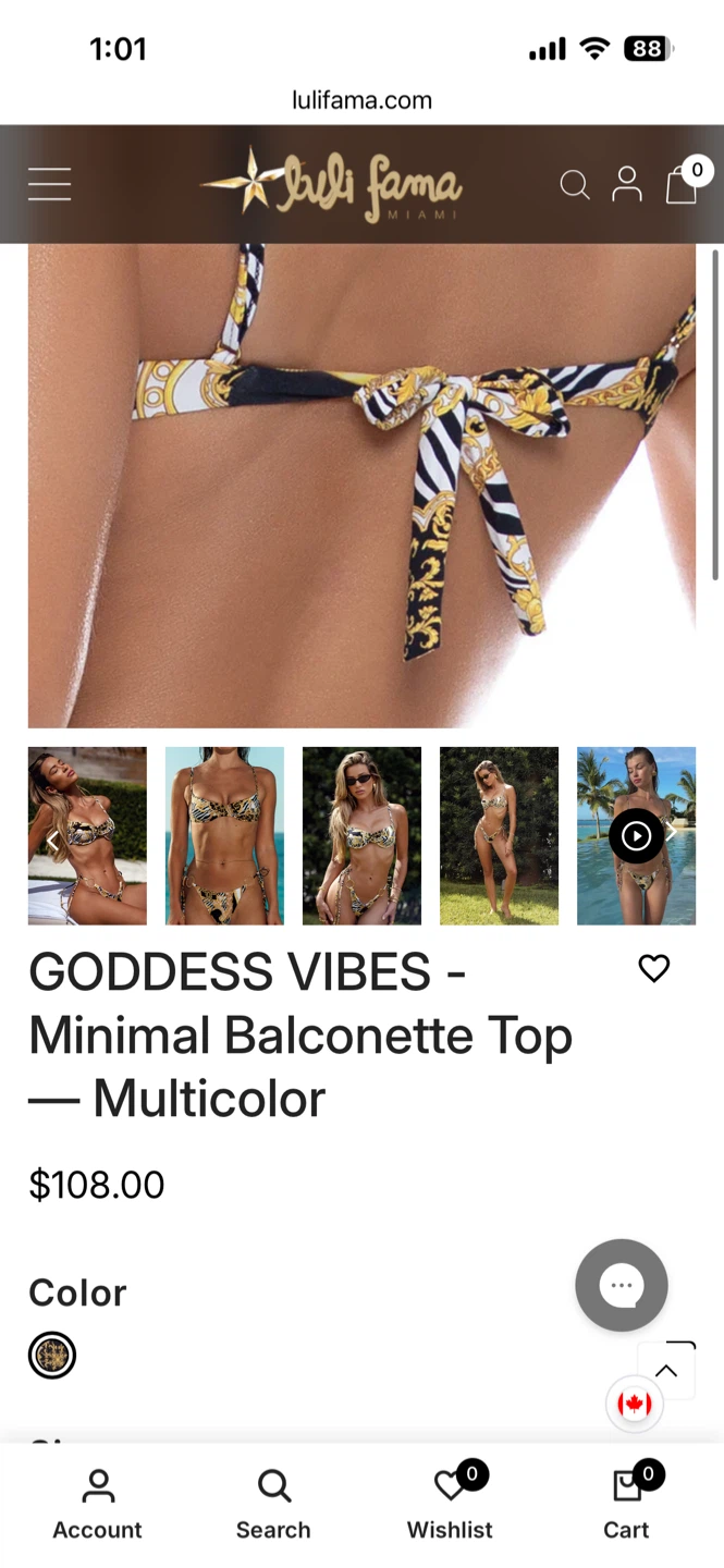 Luli Fama Goddess Vibes bikini - photo 4