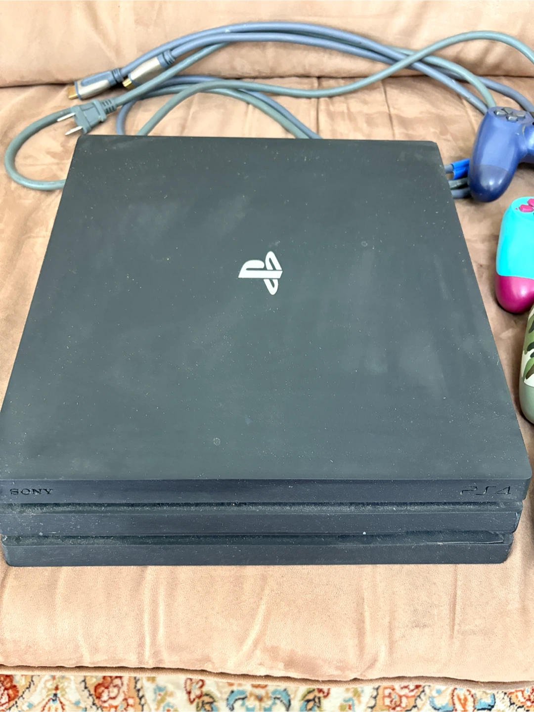Sony PlayStation 4 Pro Console with 4 Controllers - photo 2