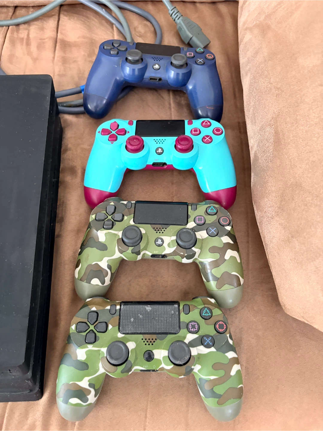 Sony PlayStation 4 Pro Console with 4 Controllers - photo 3