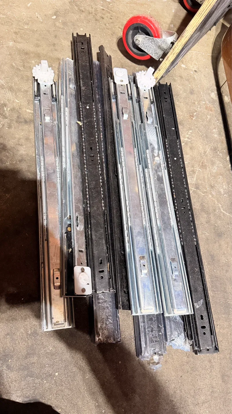 Assorted Drawer Slides