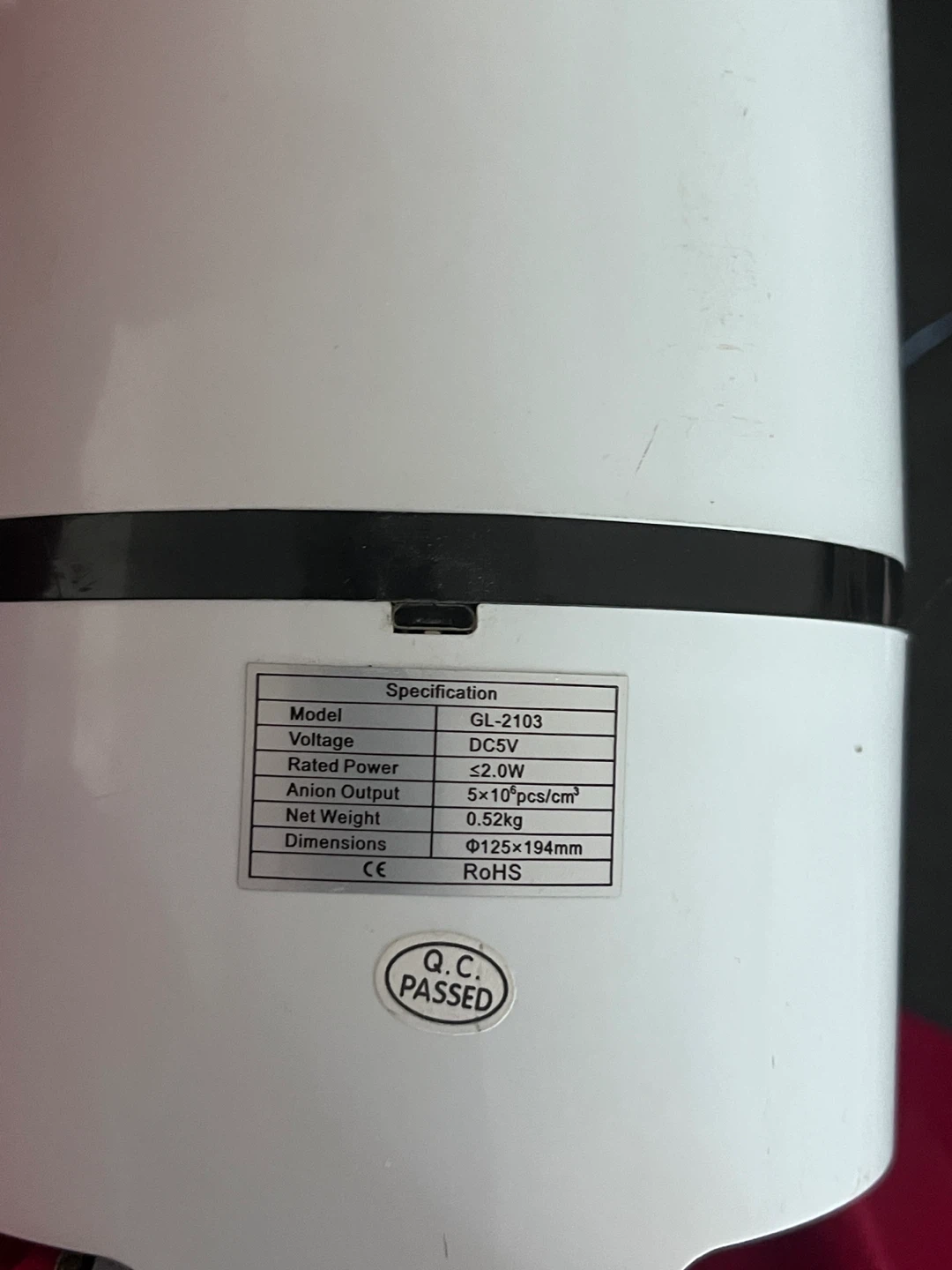 Desktop air purifier - photo 4