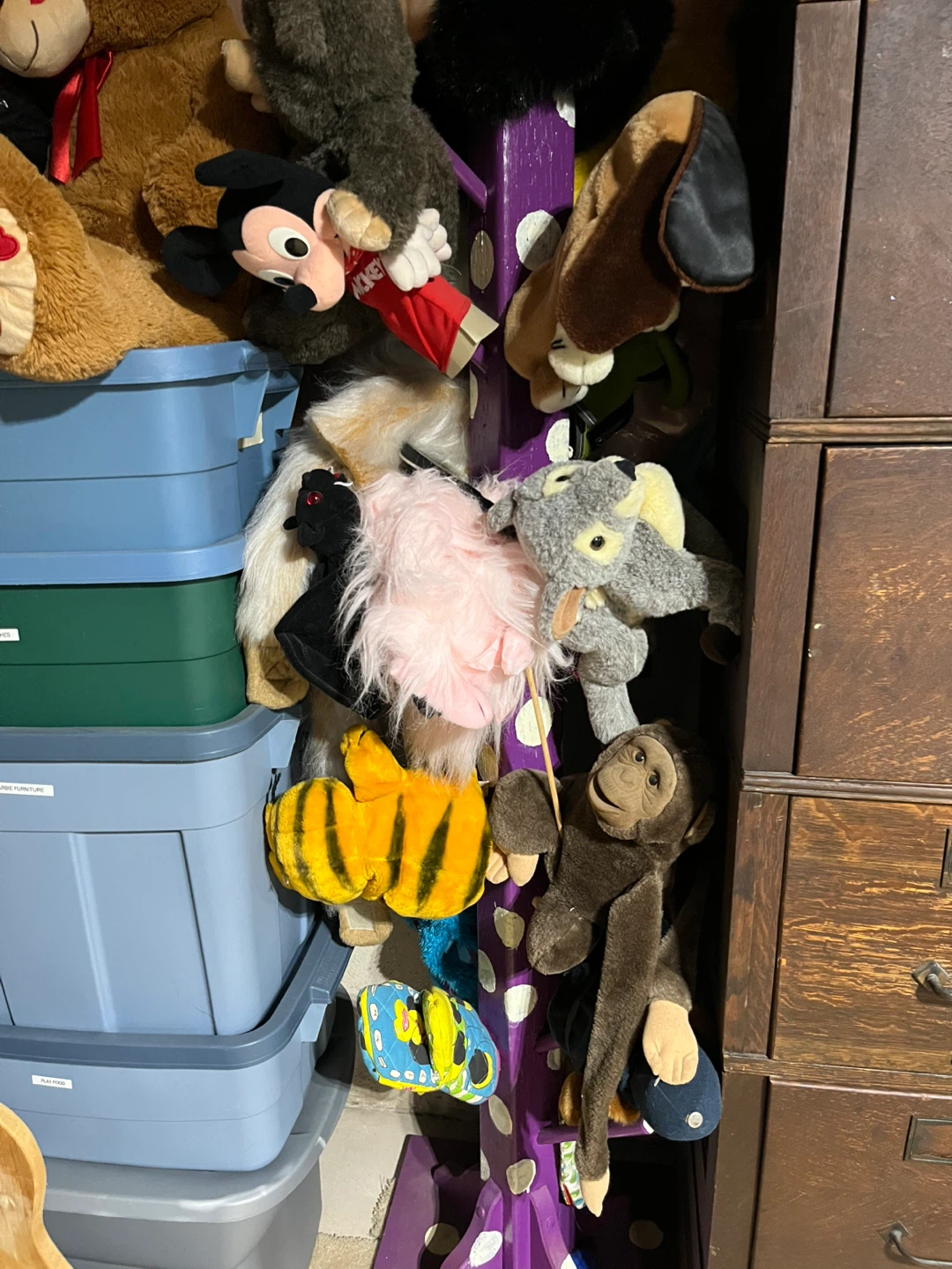 Puppet Stand and Assorted Puppets Collection - photo 2