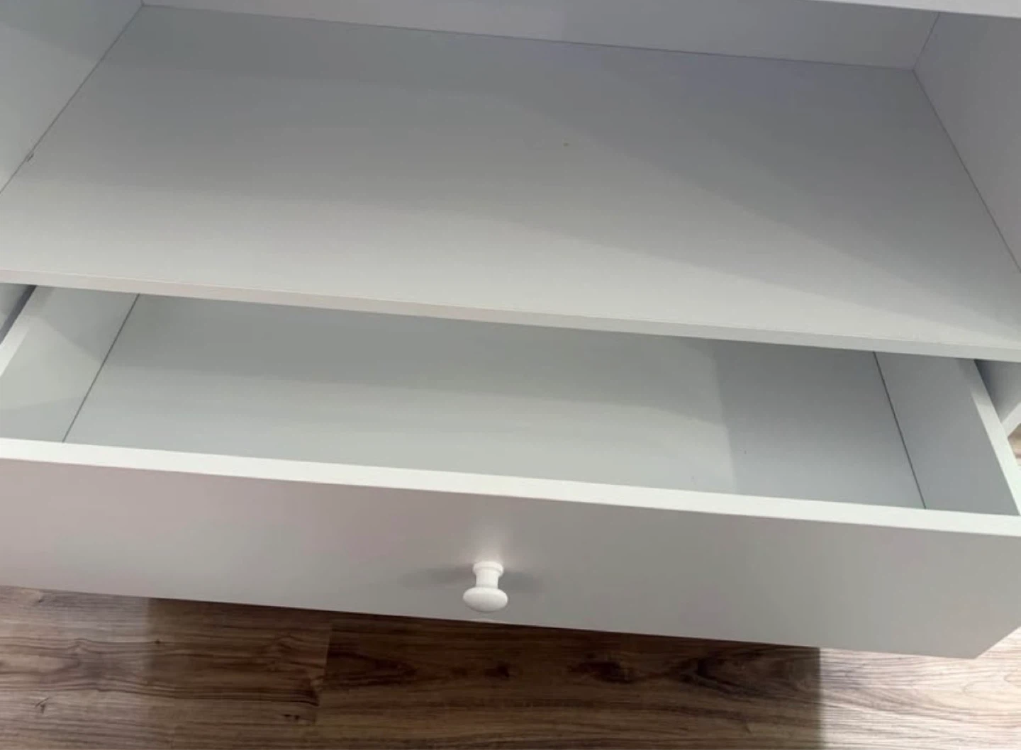 White 2-Drawer Storage Unit - photo 2