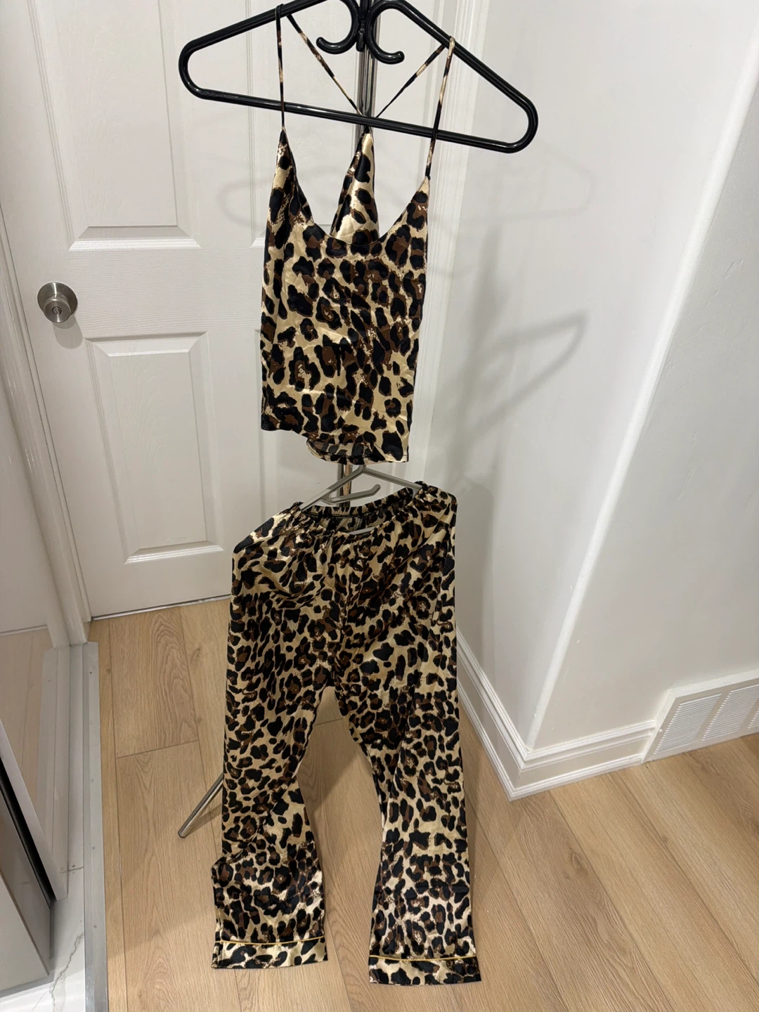 Leopard Print Pajama Set