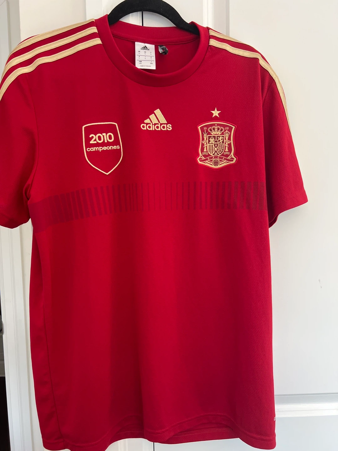 MENS ADIDAS SPAIN 2013/2014 TRAINING SOCCER FOOTBALL