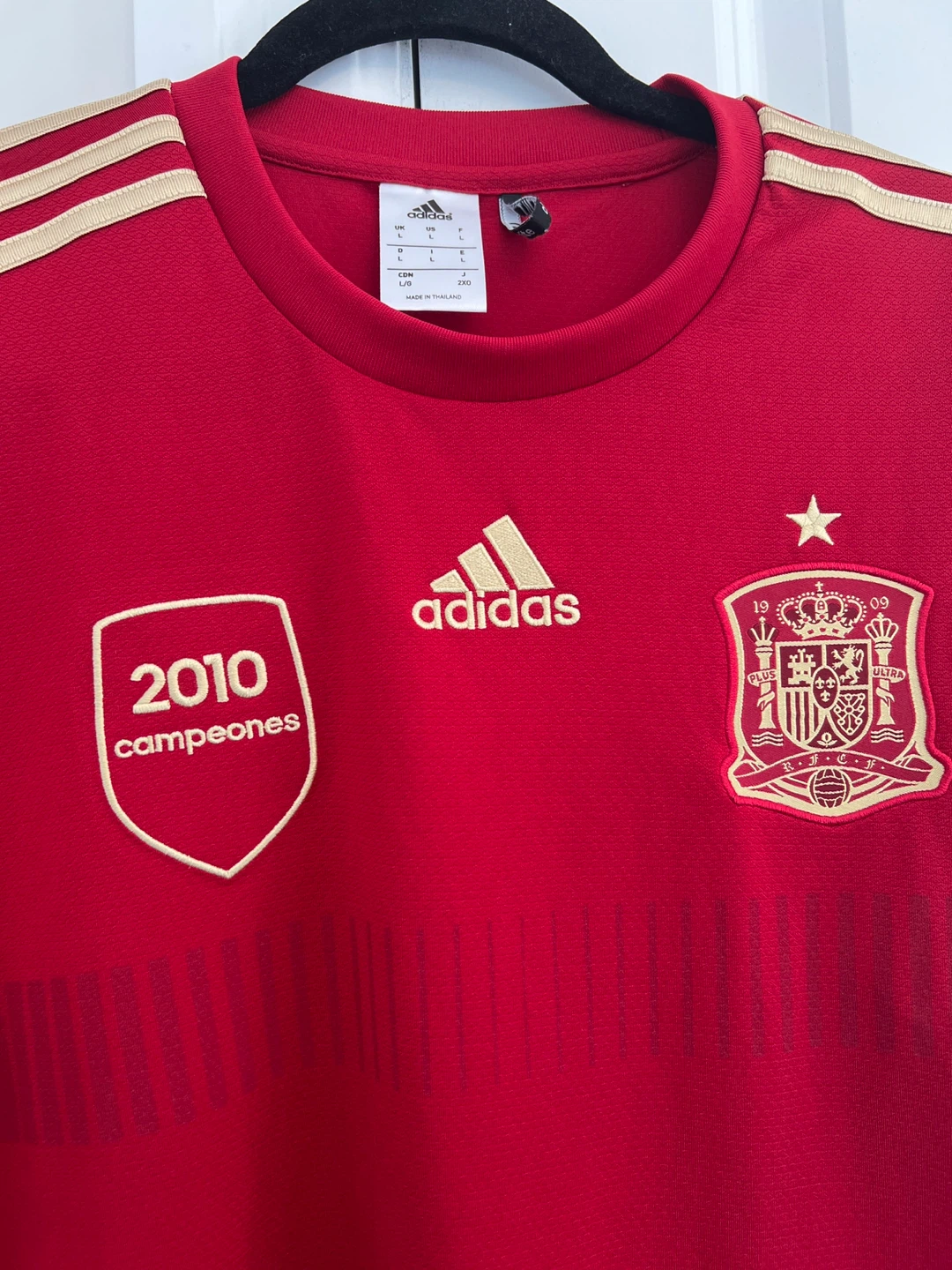 MENS ADIDAS SPAIN 2013/2014 TRAINING SOCCER FOOTBALL - photo 2