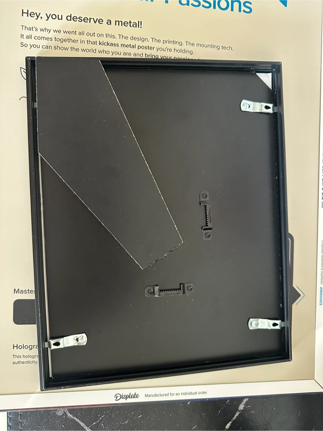 IKEA LOMVIKEN Black Picture Frame 20x25 cm - photo 2