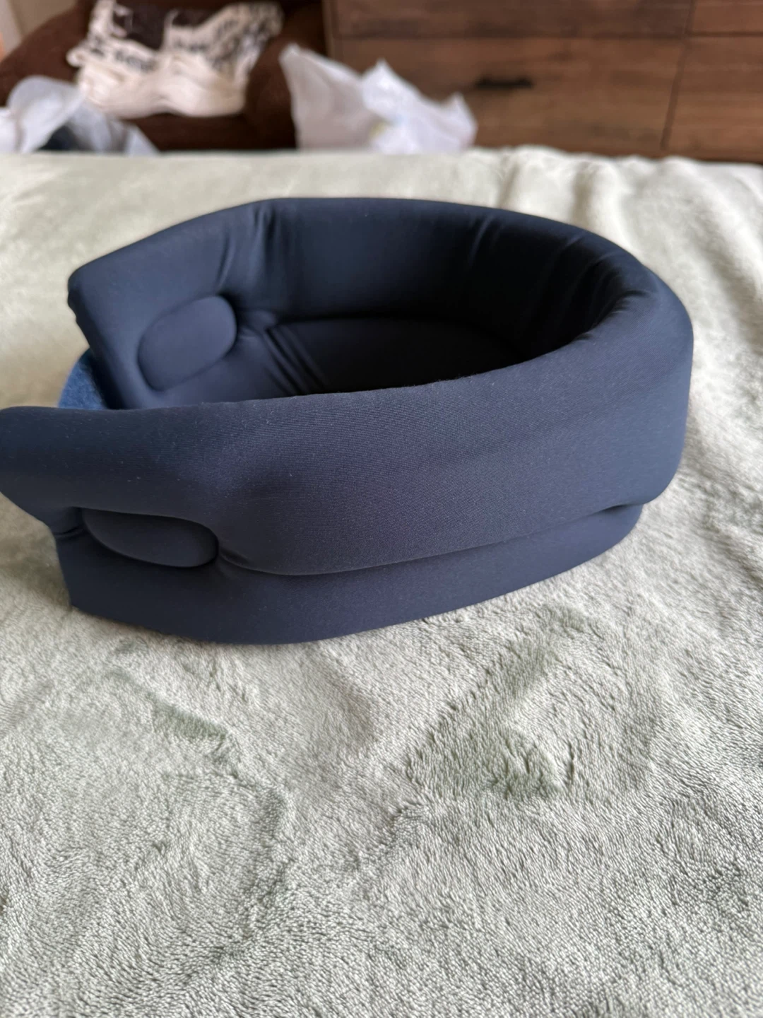 Dark Blue Neck Support Pillow - photo 4