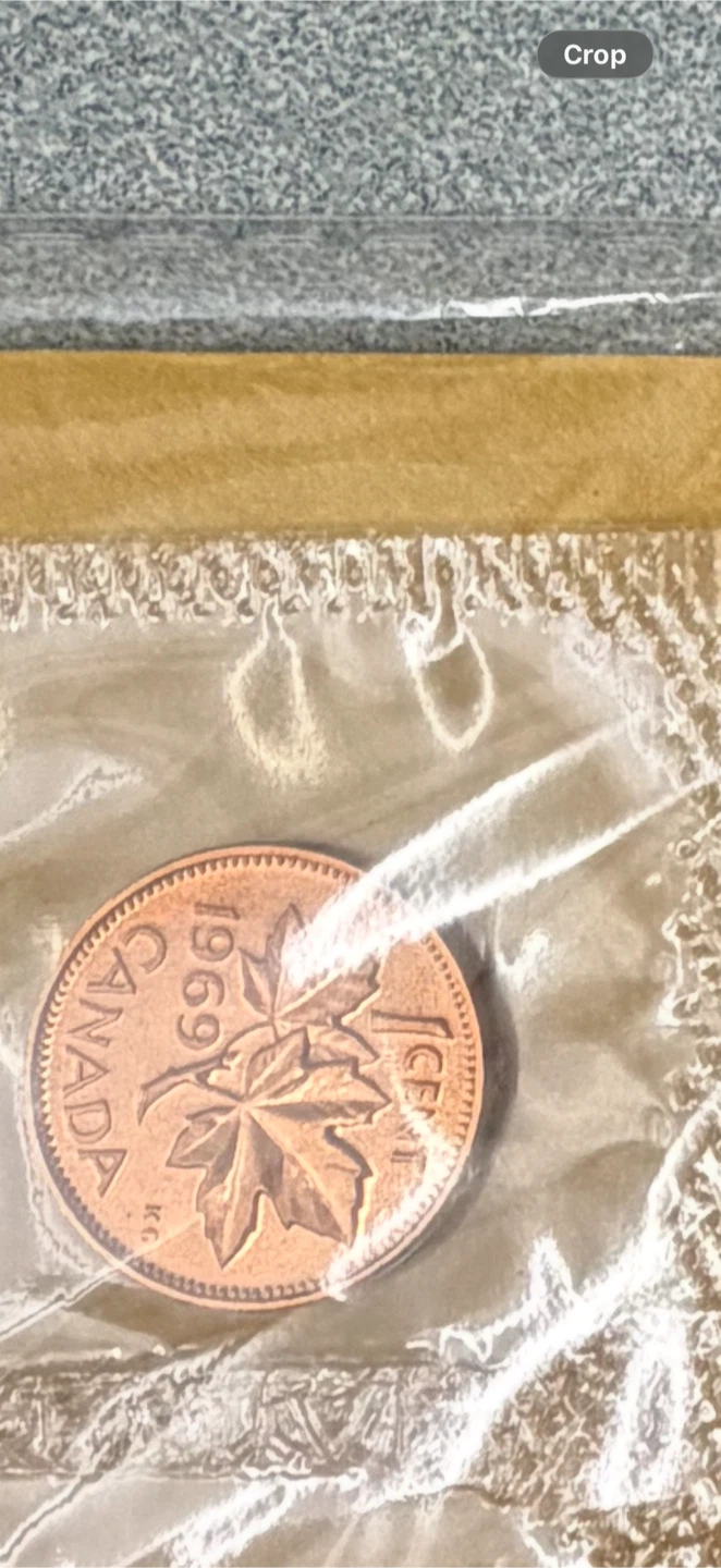 1969 Canadian Coin Set Uncirculated - photo 4