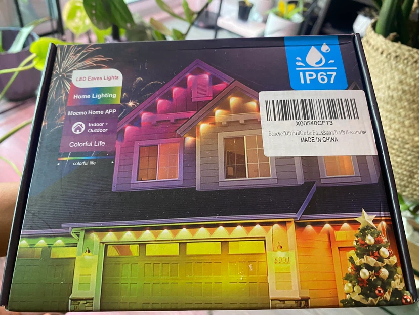 50ft full Color LED Lights, App and remote Control