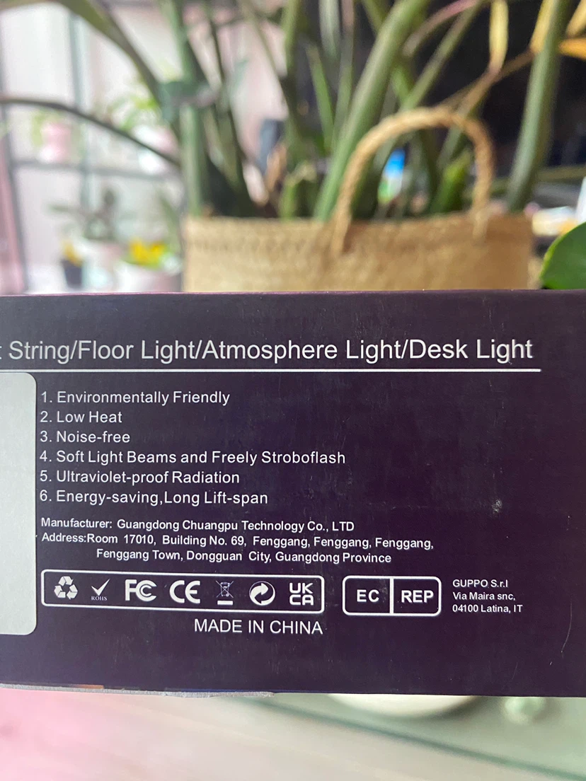 50ft full Color LED Lights, App and remote Control - photo 3