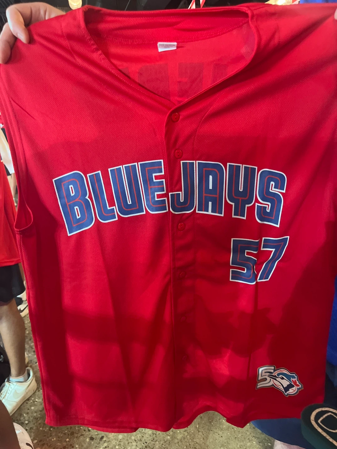 Toronto Blue Jays Bieber #57 Jersey