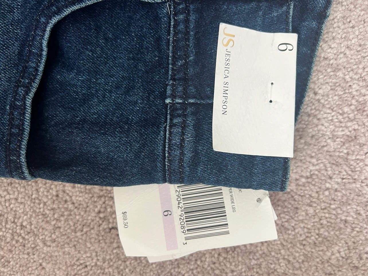Jessica Simpson Wide Leg Jeans Size 6 - photo 3