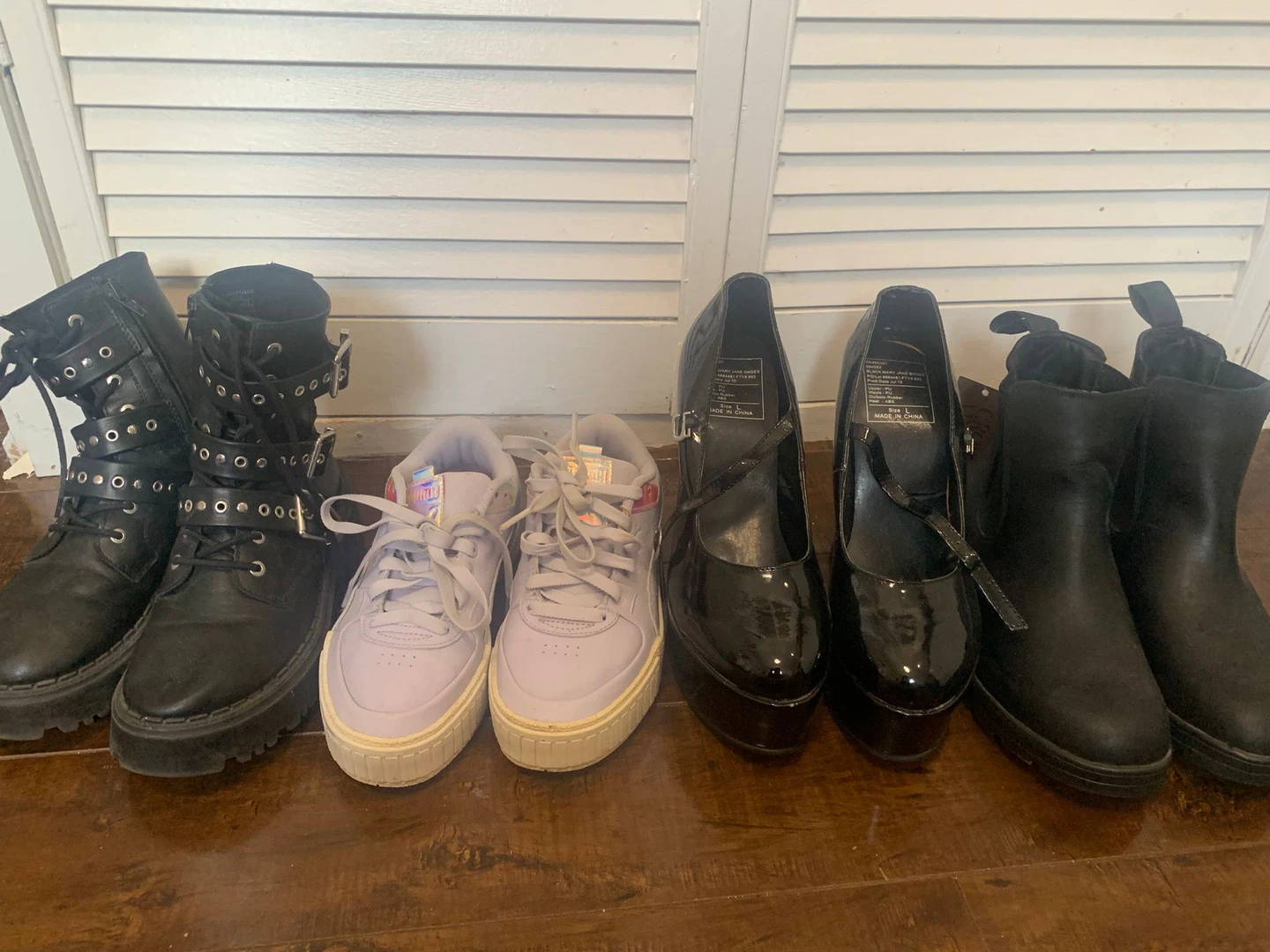 Bundle of women's footwear