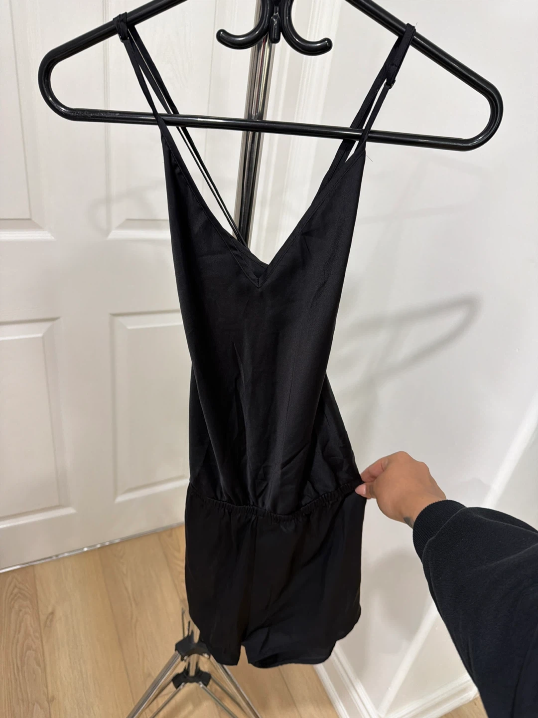 Black Romper la vie en rose