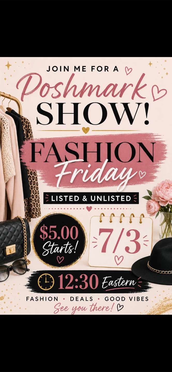 7/3 Friday Poshmark show