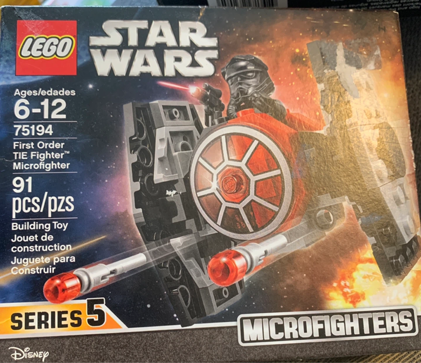 LEGO Star Wars First Order TIE Fighter Microfighter 75194