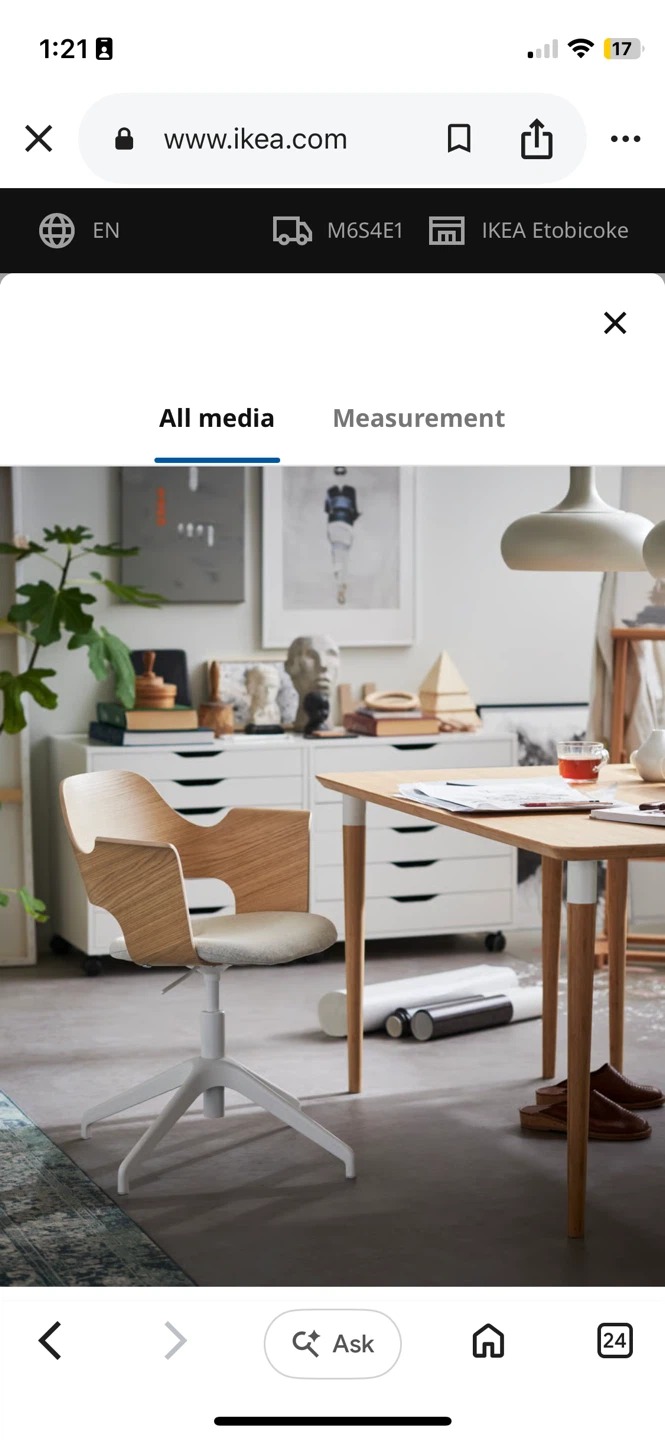 FJÄLLBERGET dining/multipurpose chair - photo 4