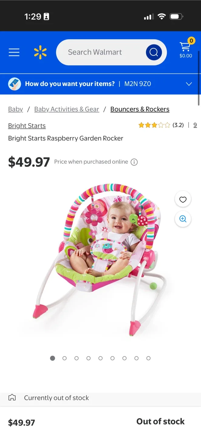 Bright Starts Raspberry Garden Rocker - photo 5