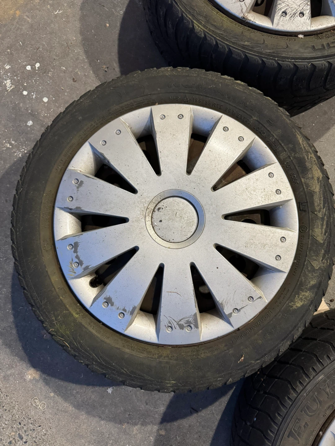 Set of 4 Winter Tires with Rims - photo 2