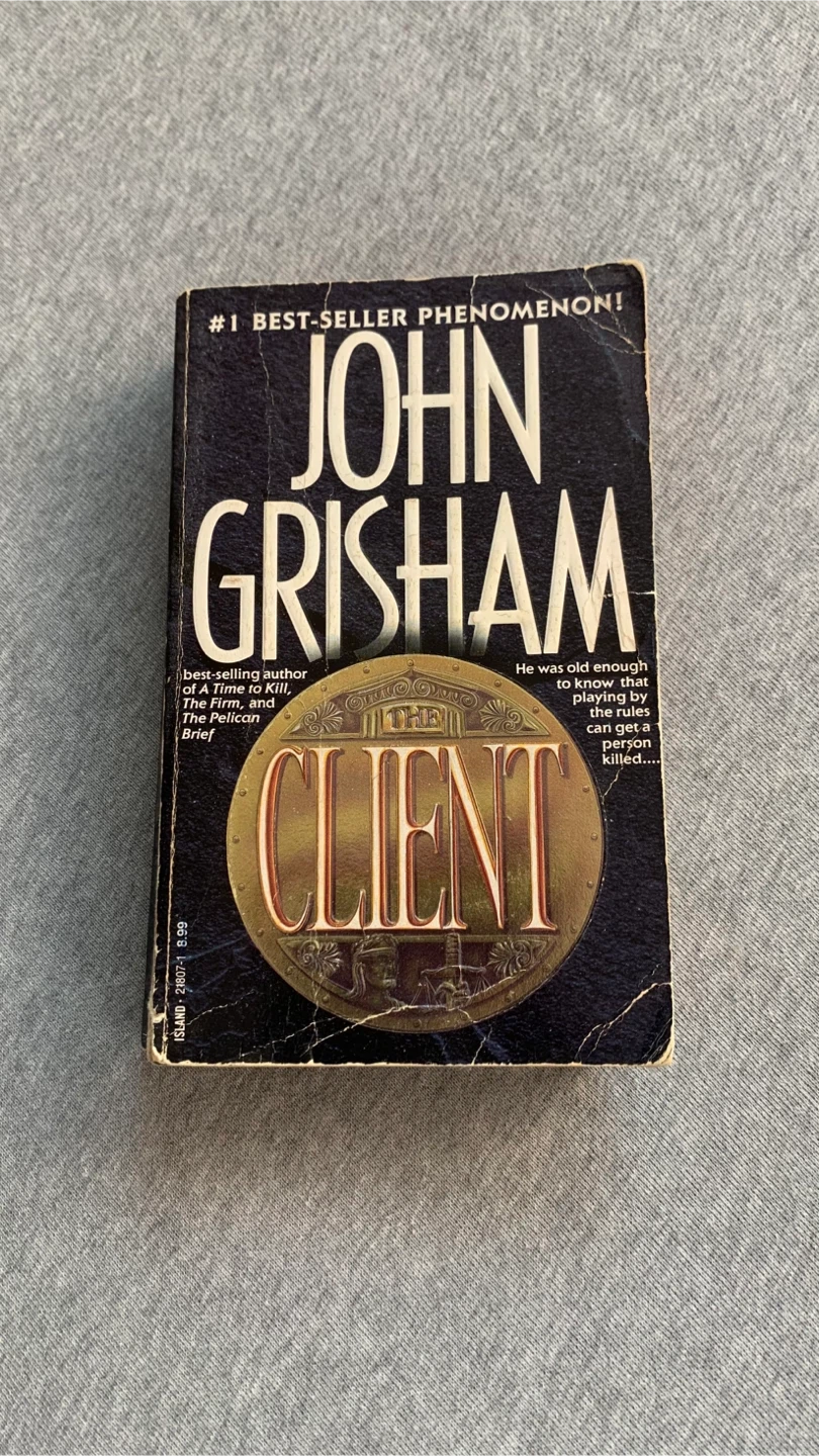 The Client by John Grisham Paperback Book