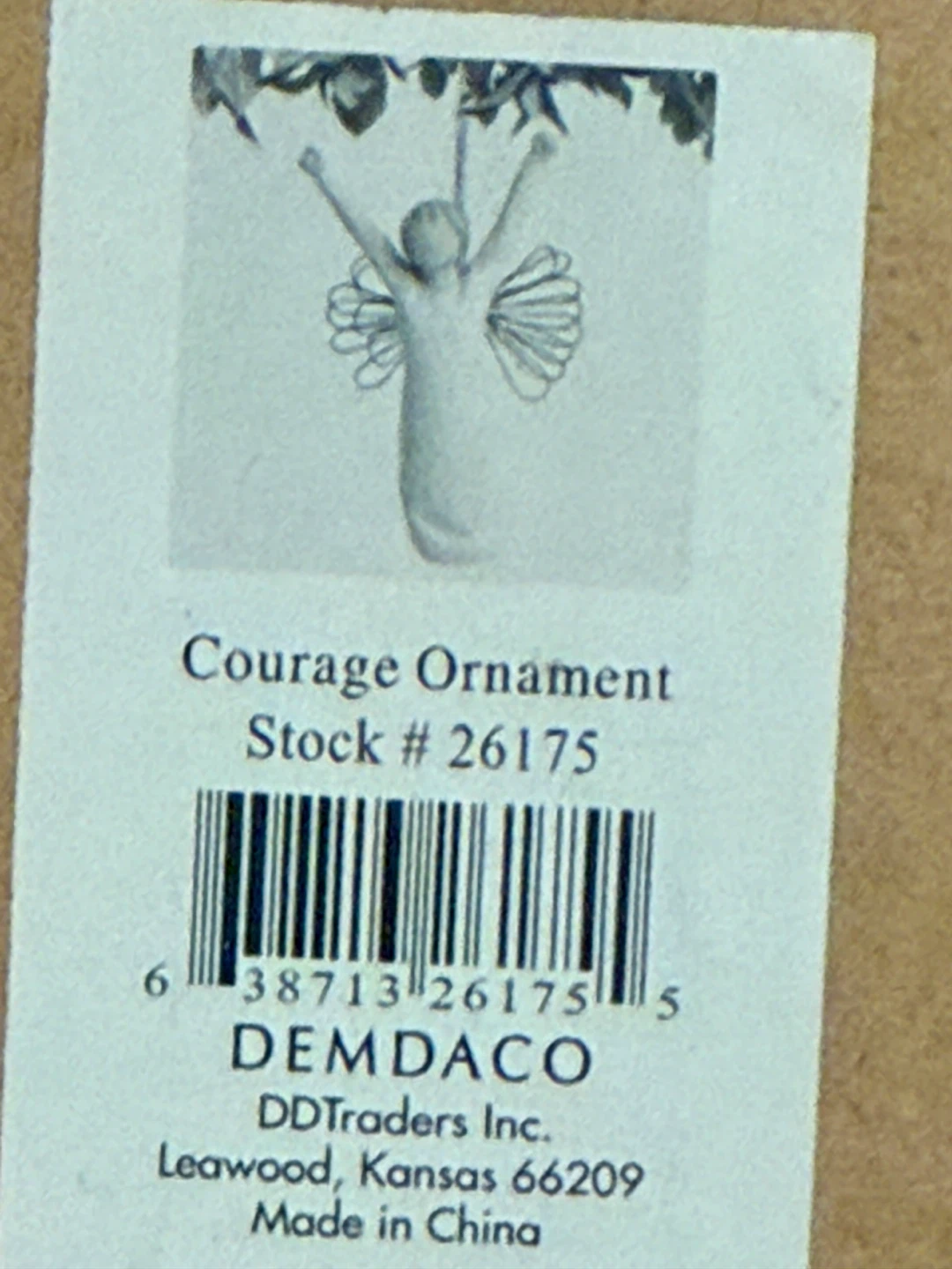 Willow Tree Courage Ornament by Susan Lordi - photo 2