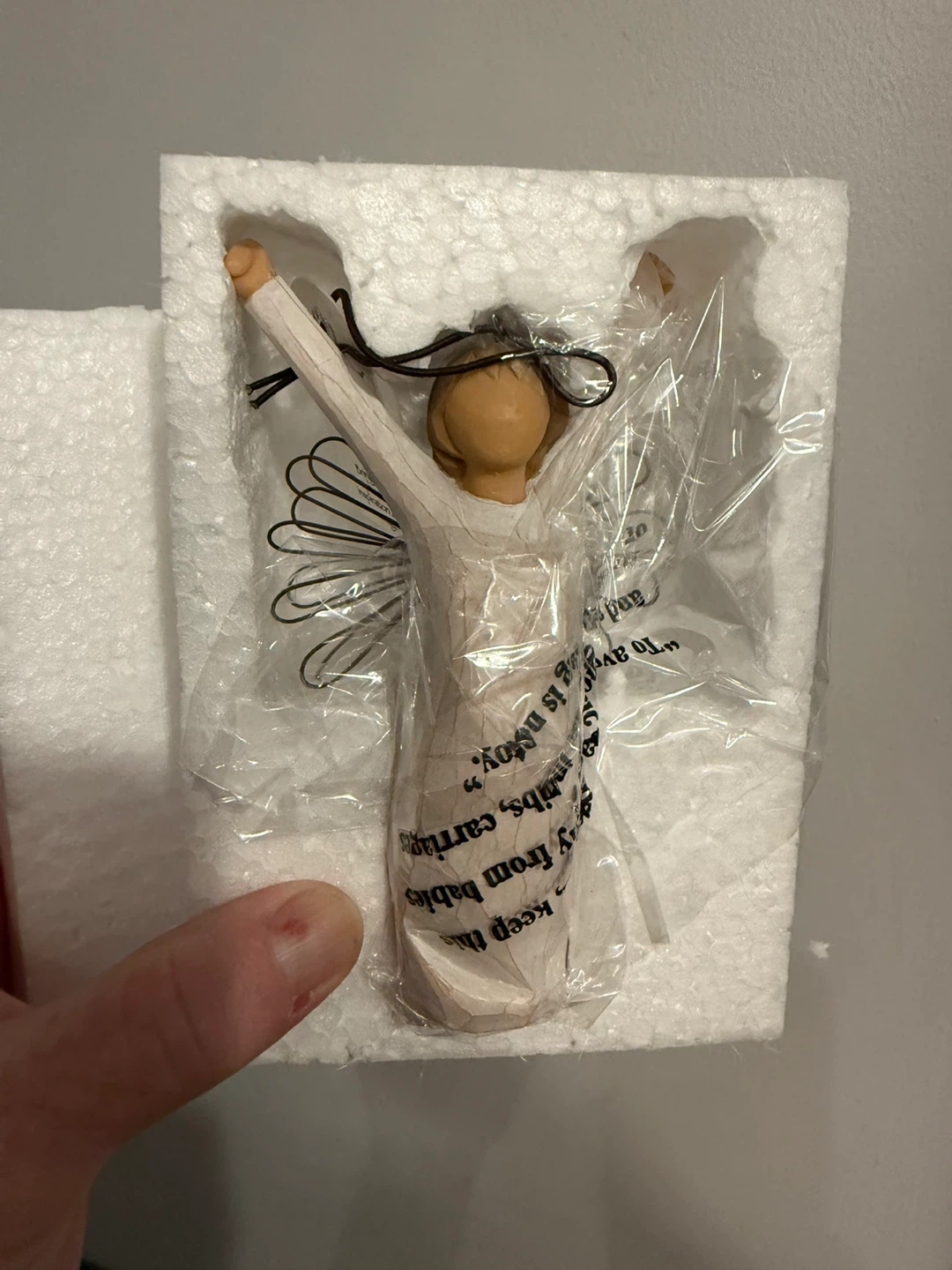 Willow Tree Courage Ornament by Susan Lordi